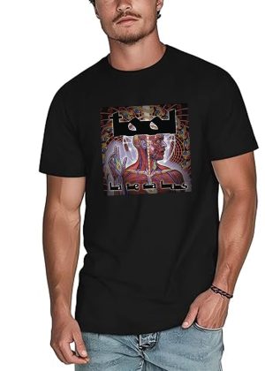 Men's Tool Band Lateralus Album Rock Fans 10000 Days Music Band Album Cover Logo Cotton T Shirts Loose fit Crewneck  Short Sleeve Shirts