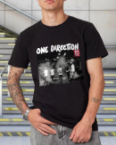 One Direction Band Unisex's T Shirt Cotton Short Sleeve Tee for Band Music Fans