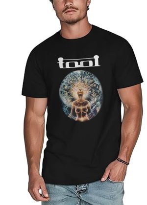 Men's Tool Band 10000 Days Album Rock Fans T Shirts for Men Loose fit Crewneck  Short Sleeve Shirts