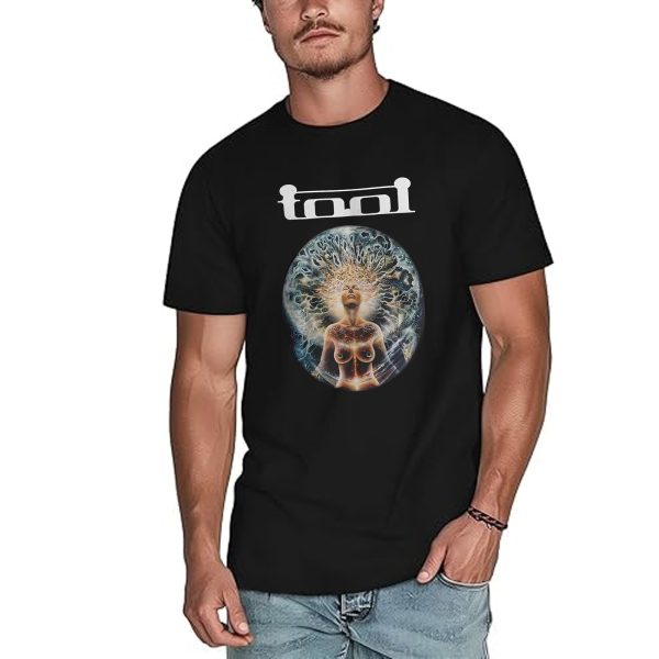 Men's Tool Band 10000 Days Album Rock Fans T Shirts for Men Loose fit Crewneck  Short Sleeve Shirts