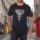 Men's Nirvana Live Concert Photo Cotton Rock Fan T Shirts for Men Loose fit Crewneck  Short Sleeve Shirts