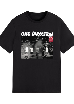 One Direction Band Unisex's T Shirt Cotton Short Sleeve Tee for Band Music Fans