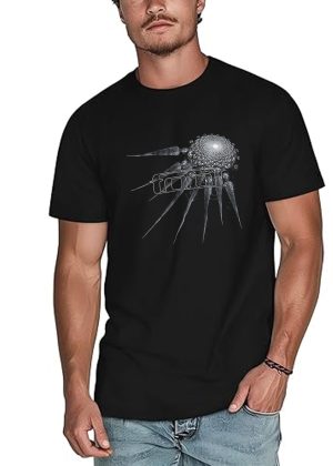 Men's Tool Band 10000 Days Album Rock Fans T Shirts for Men Loose fit Crewneck  Short Sleeve Shirts