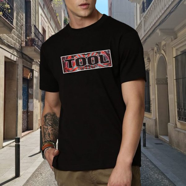 Men's Tool Band Rock Fan T Shirts for Men Loose fit Crewneck  Short Sleeve Shirts - Image 2