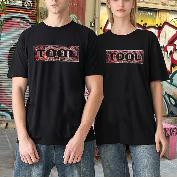 Men's Tool Band Rock Fan T Shirts for Men Loose fit Crewneck  Short Sleeve Shirts - Image 3