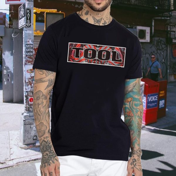 Men's Tool Band Rock Fan T Shirts for Men Loose fit Crewneck  Short Sleeve Shirts - Image 6