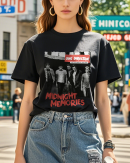 One Direction Band Unisex's T Shirt Cotton Short Sleeve Top for Men Women Music Fans