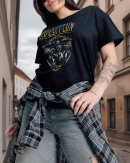 Led Zeppelin Rock Roll T-Shirt Cotton Soft Crew Neck Short Sleeve Shirt for Band Music Fans