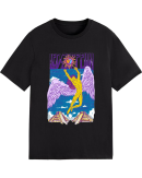Led Zeppelin Men's In Concert T-Shirt Cotton Soft Crew Neck Short Sleeve Shirt for Band Music Fans