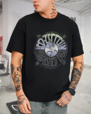 Led Zeppelin Established 1968 Vintage Tee Graphic Print Shirts Cotton Soft T-Shirts Men Crew Neck Short Sleeve Shirt