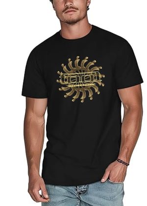 Men's Tool Band Spectre Spiral Vicarious Men's T-Shirt Cotton T Shirts for Men Loose fit Short Sleeve Shirts Crewneck Tshirt
