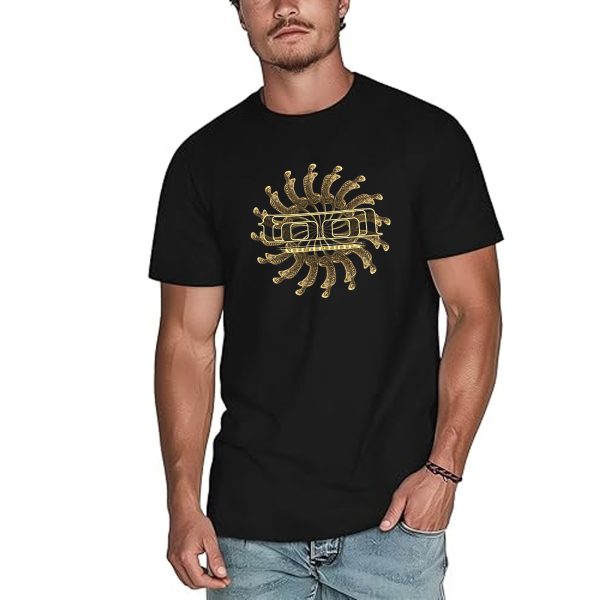 Men's Tool Band Spectre Spiral Vicarious Men's T-Shirt Cotton T Shirts for Men Loose fit Short Sleeve Shirts Crewneck Tshirt