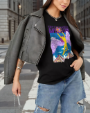 Led Zeppelin Men's In Concert T-Shirt Cotton Soft Crew Neck Short Sleeve Shirt for Band Music Fans