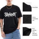 Slipknot T-Shirt Men Fashion Graphic Print Handmade Double Faced Shirts Cotton T-Shirt Women Soft T-Shirts Crew Neck Short Sleeve Shirt Hip Hop Tee Tops