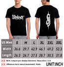 Slipknot T-Shirt Men Fashion Graphic Print Handmade Double Faced Shirts Cotton T-Shirt Women Soft T-Shirts Crew Neck Short Sleeve Shirt Hip Hop Tee Tops
