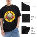 Guns N' Roses Rock Shirts Handmade Fashion Graphic Print Shirts Cotton T-Shirt Women Soft T-Shirts Men Crew Neck Short Sleeve Shirt