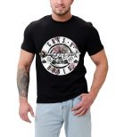 Guns N' Roses Rock Music T-Shirts Handmade Tee Fashion Graphic Print Shirt Cotton T-Shirt Women Soft T-Shirts Men Crew Neck Short Sleeve Shirt