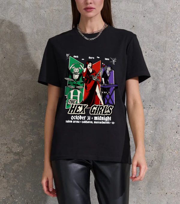 The Hex Girls World Tour T-Shirts Handmade Fashion Graphic Print Shirts Cotton T-Shirt Women Soft T-Shirts Men Crew Neck Short Sleeve Shirt - Image 2