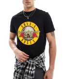 Guns N' Roses Rock Shirts Handmade Fashion Graphic Print Shirts Cotton T-Shirt Women Soft T-Shirts Men Crew Neck Short Sleeve Shirt