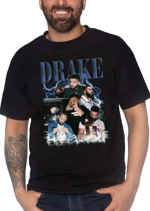 Men's Drake Shirt Take Care Album Logo T Shirt Cotton Shirts Music Fans Tshirts Short Sleeve T-Shirt Women