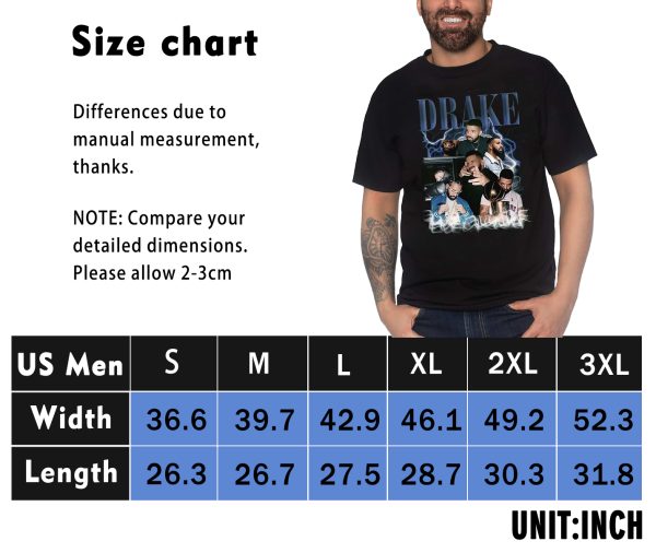 Men's Drake Shirt Take Care Album Logo T Shirt Cotton Shirts Music Fans Tshirts Short Sleeve T-Shirt Women - Image 7
