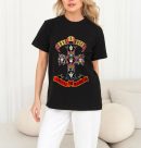 Men Guns N' Roses Rock T-Shirts Handmade Fashion Graphic Print Shirts Cotton T-Shirt Women Soft T-Shirts Crew Neck Short Sleeve Shirt