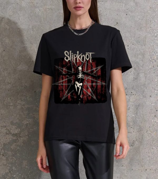 Slipknot T-Shirt Men Handmade Fashion Graphic Print Shirts Cotton T-Shirt Women Soft T-Shirts Crew Neck Short Sleeve Shirt Hip Hop Tee Tops - Image 8