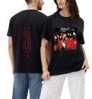 Slipknot T-Shirt Men Handmade Fashion Graphic Print Double Faced Shirts Cotton T-Shirt Women Soft T-Shirts Crew Neck Short Sleeve Shirt Hip Hop Tee Tops