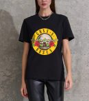 Guns N' Roses Rock Shirts Handmade Fashion Graphic Print Shirts Cotton T-Shirt Women Soft T-Shirts Men Crew Neck Short Sleeve Shirt