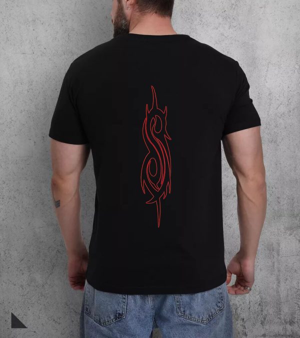 Slipknot T-Shirt Men Handmade Fashion Graphic Print Double Faced Shirts Cotton T-Shirt Women Soft T-Shirts Crew Neck Short Sleeve Shirt Hip Hop Tee Tops - Image 6