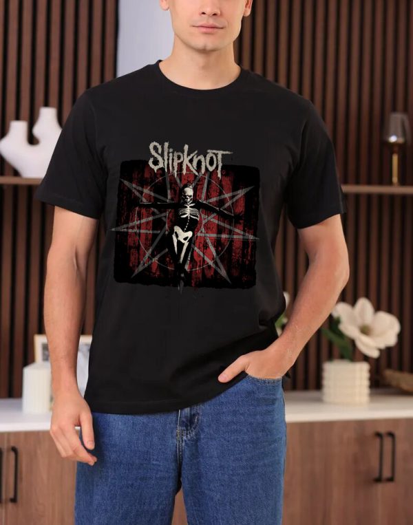 Slipknot T-Shirt Men Handmade Fashion Graphic Print Shirts Cotton T-Shirt Women Soft T-Shirts Crew Neck Short Sleeve Shirt Hip Hop Tee Tops - Image 7