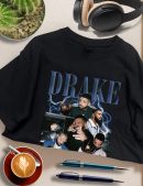 Men's Drake Shirt Take Care Album Logo T Shirt Cotton Shirts Music Fans Tshirts Short Sleeve T-Shirt Women