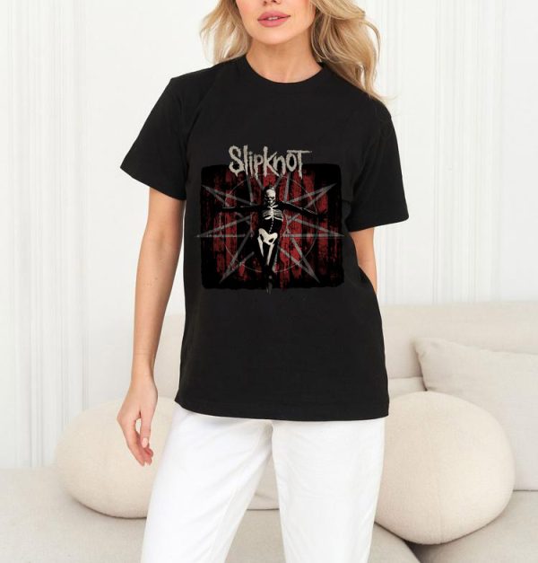 Slipknot T-Shirt Men Handmade Fashion Graphic Print Shirts Cotton T-Shirt Women Soft T-Shirts Crew Neck Short Sleeve Shirt Hip Hop Tee Tops - Image 5