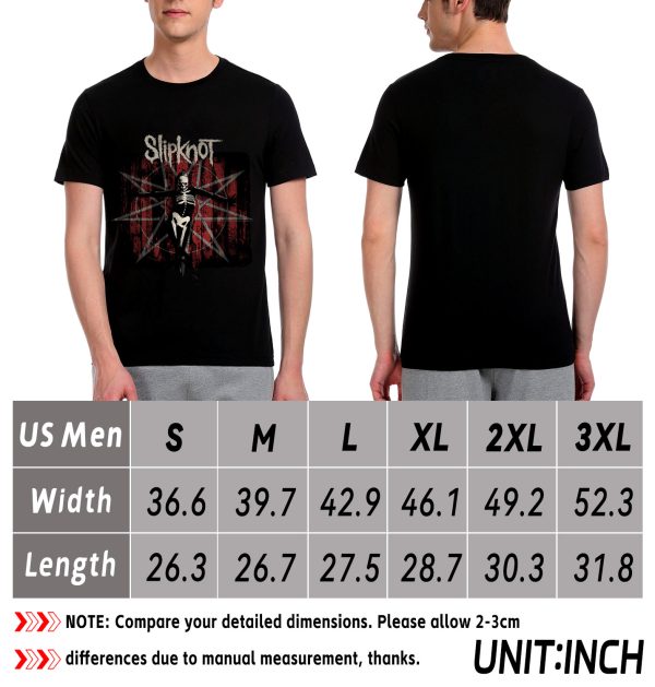 Slipknot T-Shirt Men Handmade Fashion Graphic Print Shirts Cotton T-Shirt Women Soft T-Shirts Crew Neck Short Sleeve Shirt Hip Hop Tee Tops - Image 9