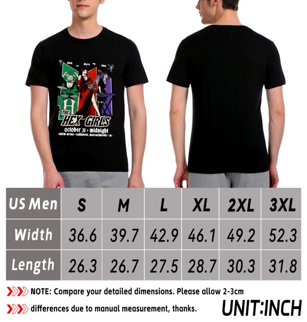 The Hex Girls World Tour T-Shirts Handmade Fashion Graphic Print Shirts Cotton T-Shirt Women Soft T-Shirts Men Crew Neck Short Sleeve Shirt - Image 5