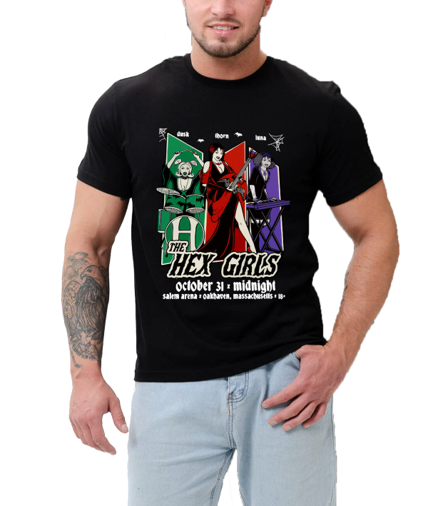 The Hex Girls World Tour T-Shirts Handmade Fashion Graphic Print Shirts Cotton T-Shirt Women Soft T-Shirts Men Crew Neck Short Sleeve Shirt - Image 4