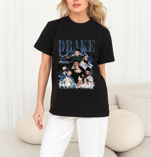 Men's Drake Shirt Take Care Album Logo T Shirt Cotton Shirts Music Fans Tshirts Short Sleeve T-Shirt Women - Image 2