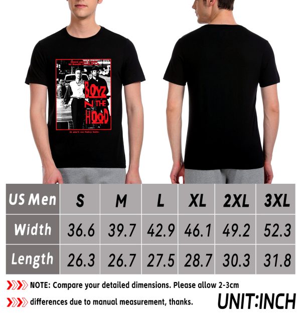 Boyz N The Hood T-Shirt Men Handmade Fashion Graphic Print Shirts Cotton T-Shirt Women Soft T-Shirts Crew Neck Short Sleeve Shirt Hip Hop Tee Tops - Image 8