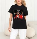 Slipknot T-Shirt Men Handmade Fashion Graphic Print Double Faced Shirts Cotton T-Shirt Women Soft T-Shirts Crew Neck Short Sleeve Shirt Hip Hop Tee Tops