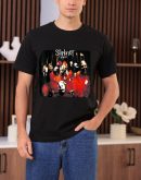 Slipknot T-Shirt Men Handmade Fashion Graphic Print Double Faced Shirts Cotton T-Shirt Women Soft T-Shirts Crew Neck Short Sleeve Shirt Hip Hop Tee Tops