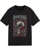 PANTERA Venomous Official T-Shirt Cotton Soft Crew Neck Short Sleeve Shirt for Band Music Fans