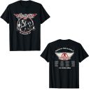 Men's KISS End Of The Road Tour Chrome T-Shirt Vintage Rock Graphic Tee 80s Music Shirt Cotton Rock Fan pop Rock Music World Tour Black T-Shirt