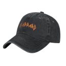 Men’s Def Leppard Rock Music Bnad Vintage Washed Cotton Baseball Cap