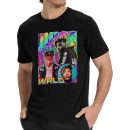 Men's Women's Unisex Juice WRLD Vintage Crewneck Rapper T-Shirt Novelty Graphic Tee Tops T-Shirt Album Rock Music T Shirt Black