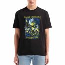 Men's Iron Maiden Band Live After Death T-Shirt Vintage Rock Graphic Tee Cotton Rock Fan pop Rock Music World Tour Black Unisex T-Shirt