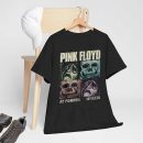 Men's Pink Floyd Band Live at Pompeii Memento Mori T-Shirt Vintage Rock Graphic Tee Cotton Rock Fan pop Rock Music World Tour Black Unisex T-Shirt