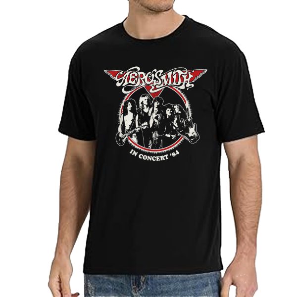 Men's KISS End Of The Road Tour Chrome T-Shirt Vintage Rock Graphic Tee 80s Music Shirt Cotton Rock Fan pop Rock Music World Tour Black T-Shirt - Image 2