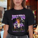 Men's Women's Unisex Juice WRLD Vintage Crewneck Rapper T-Shirt Novelty Graphic Tee Tops T-Shirt Album Rock Music T Shirt Black