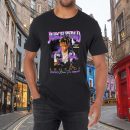 Men's Women's Unisex Juice WRLD Vintage Crewneck Rapper T-Shirt Novelty Graphic Tee Tops T-Shirt Album Rock Music T Shirt Black