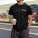 Men's Pink Floyd Dark Side of The Moon Album Rock Music T Shirt Black Collection World Tour Black Unisex T-Shirt